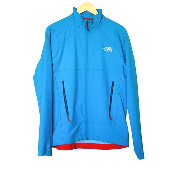 The North Face Summit Series Iodin Softshell Jacket - Men's M Aqua Blue - Picture 4 of 14